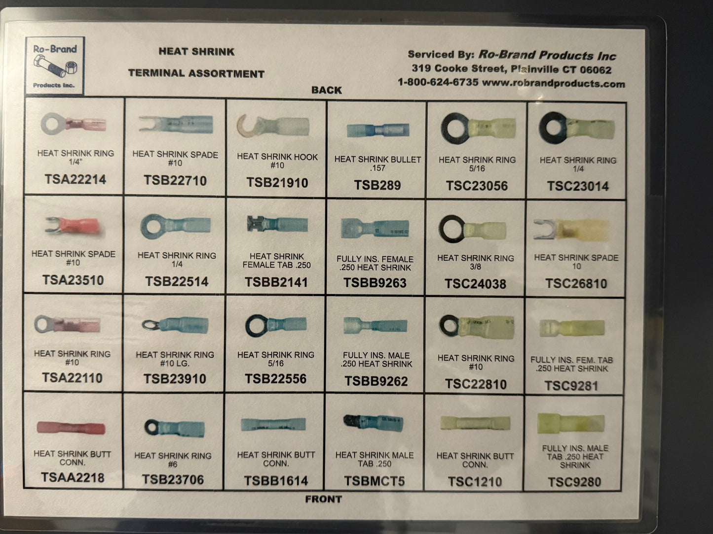 Electrical Heat Shrink Terminal Assortment